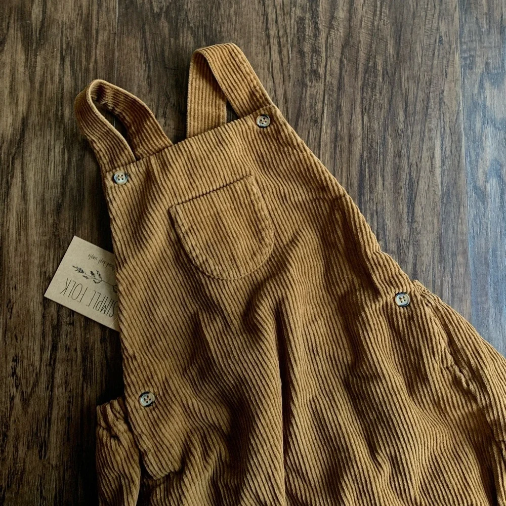 The simple folk nwt corduroy romper 9/10y
